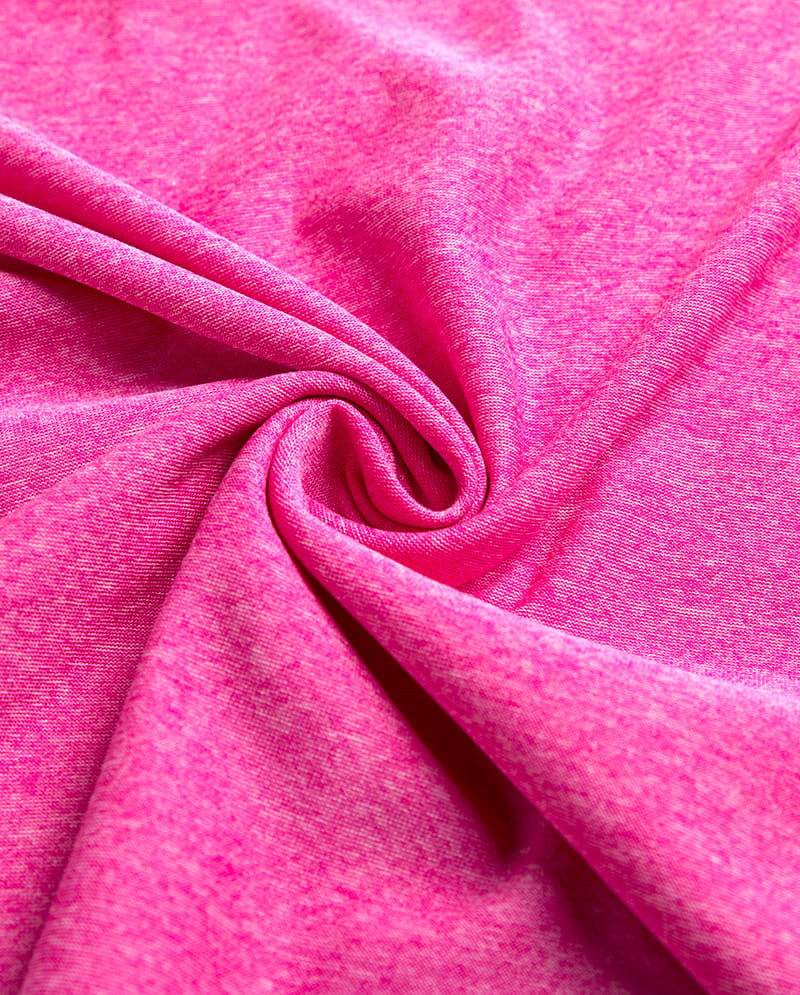 Högkvalitativ katjonisk DTY Spandex tvåsidig borste Dralon stickad tyg för plaggs termiska underkläder